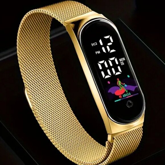 Brand New - Digital Wrist Watch for Women - Oval Zinc Alloy Case, Digital Displa - Picture 1 of 3